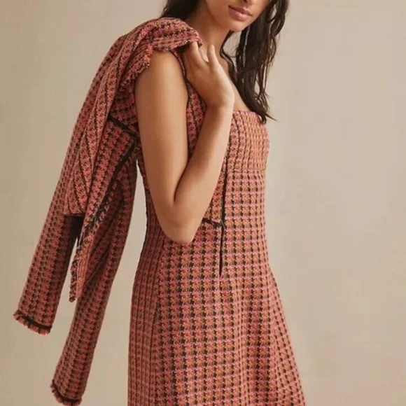 Maeve Tweed Dress and Blazer Set - Picture 2 of 9